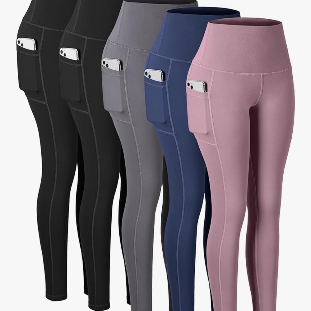 Women's High-Waisted Pocket Leggings